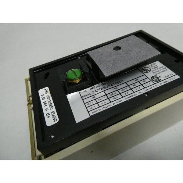 Mercoid 80-110C 120/240V-AC THERMOSTAT - 860-3-65