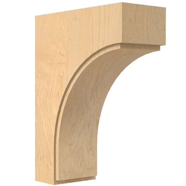 Designs Of Distinction Narrow Triad Corbel - Walnut - 01607008WL1