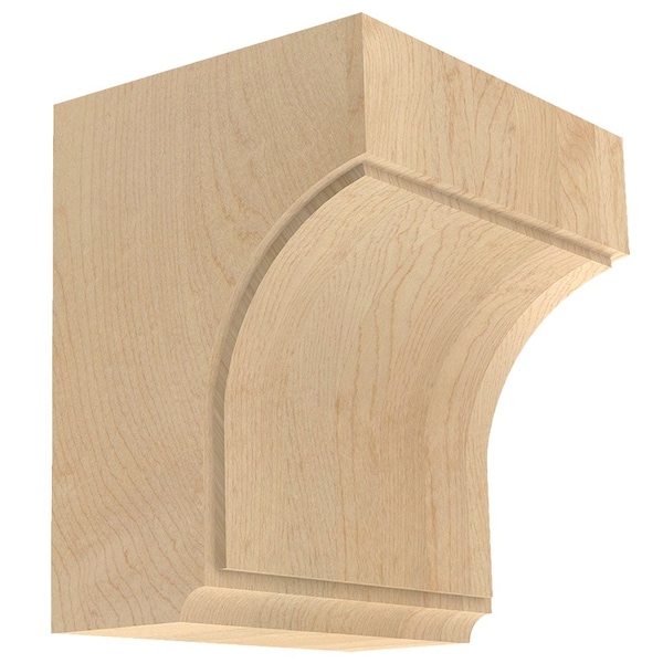 Designs Of Distinction Medium Triad Corbel - Hard Maple - 01607006HM1