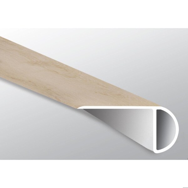 Msi LVT Trim, LVT, Blonde, 94 in L, 2.23 in W, Low Gloss - ZOR-LVT-TR-0584