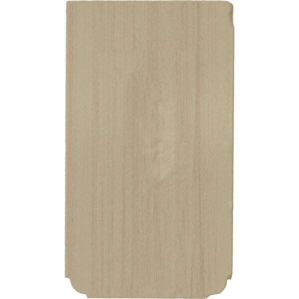 Ekena Millwork 2 1/2"W x 2 3/4"D x 4 1/2"H Capistrano Mission Corbel, Rubberwood - COR02X02X04CPRW
