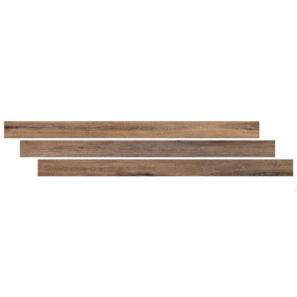 Msi LVT Trim, LVT, Brown, 47.24 in L, 12.01 in W, Low Gloss - ZOR-LVT-TR-0532