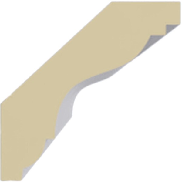 Ekena Millwork 2 3/4"H x 2 3/4"P x 3 7/8"F x 94 1/2"L Orion Traditional Crown Moulding - MLD02X02X03OR
