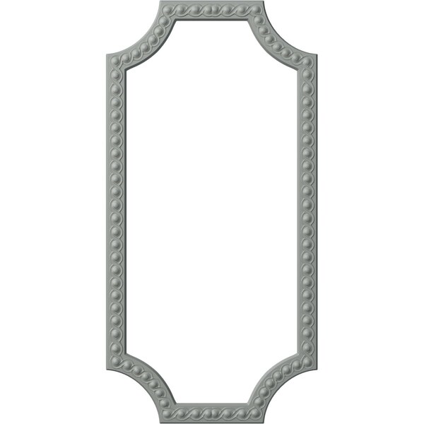 Ekena Millwork 24-in. W x 48-in. H Foster Running Coin Panel Moulding Kit Single Panel - PMLKFO24X48A