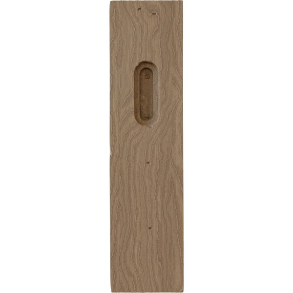 Ekena Millwork 2 1/2"W x 6"D x 8"H Medium Thompson Wood Bracket, Mahogany - BKTW02X06X08TMGM