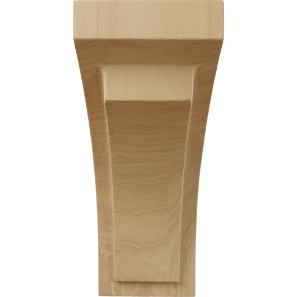 Ekena Millwork 2 1/2"W x 3 3/4"D x 6"H Mini Felix Wood Corbel, Cherry - CORW02X03X06FECH