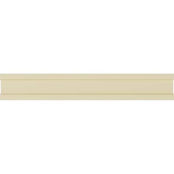 Ekena Millwork 2 1/8"H x 5/8"P x 94 1/2"L Kent Running Flower Panel Moulding - MLD02X00KE