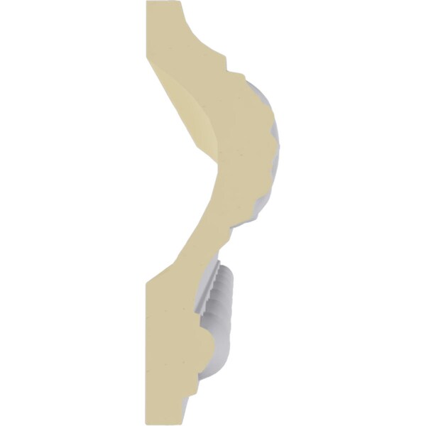 Ekena Millwork Chair Rail, High Density Urethane, 96 in L, 5 in H - MLD05X01DU