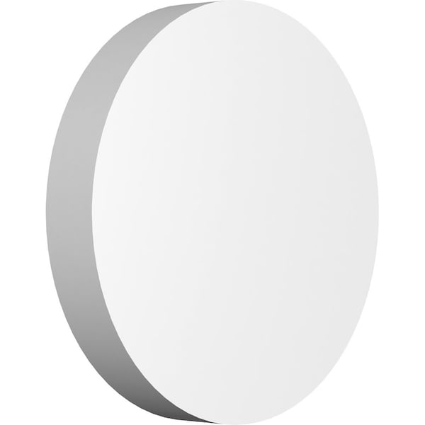 Ekena Millwork Standard Grayson Rosette with Square Edge, 5"W x 5"H x 3/4"P - ROSP050X050X075GRY00