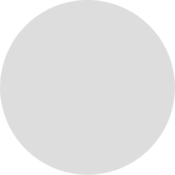 Ekena Millwork Standard Grayson Rosette with Square Edge, 5"W x 5"H x 3/4"P - ROSP050X050X075GRY00