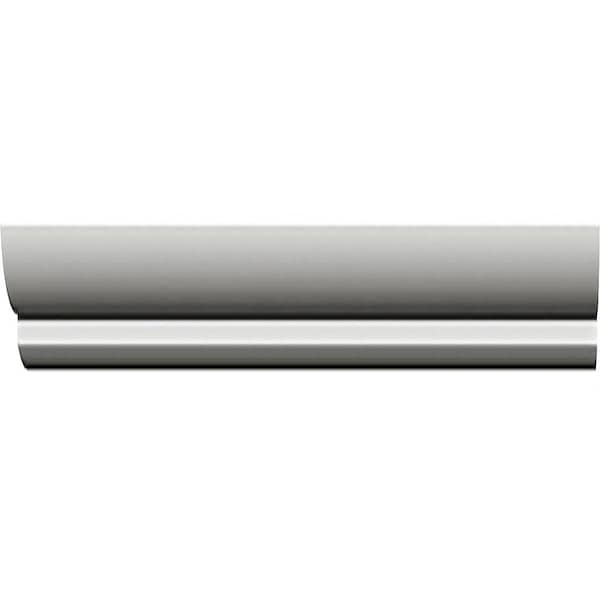 Ekena Millwork 3/8"H x 1/2"P x 96"L Bead Moulding, PVC - MLD00X01X96BESWPV