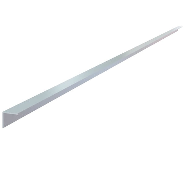 Designs Of Distinction 7/8in Aluminum L-Channel - 72inL - Polished Brass - 01110451PB1