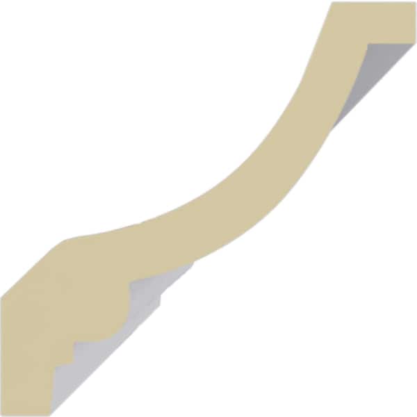 Ekena Millwork 2 3/4"H x 2 3/4"P x 4"F x 94 1/2"L Valeriano Rope Crown Moulding - MLD03X03X04VA