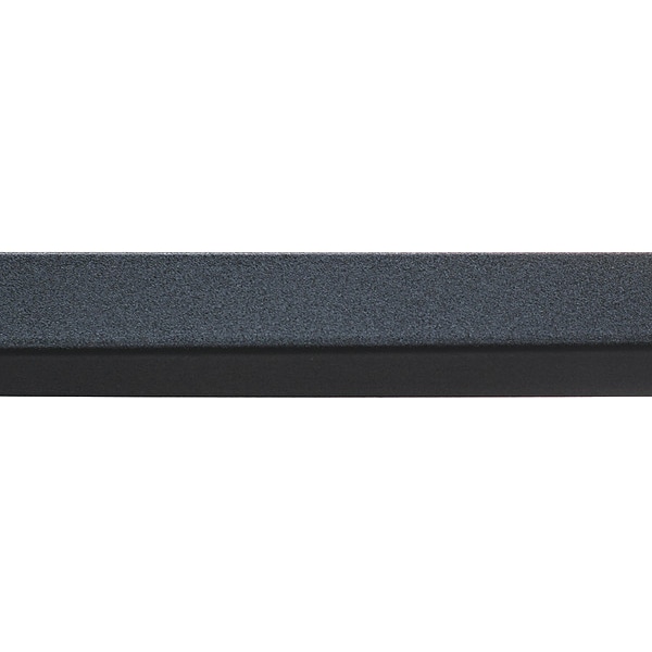 Acrovyn Corner Guard, Black, PETG, 4 ft H - SM20MCV4F108N