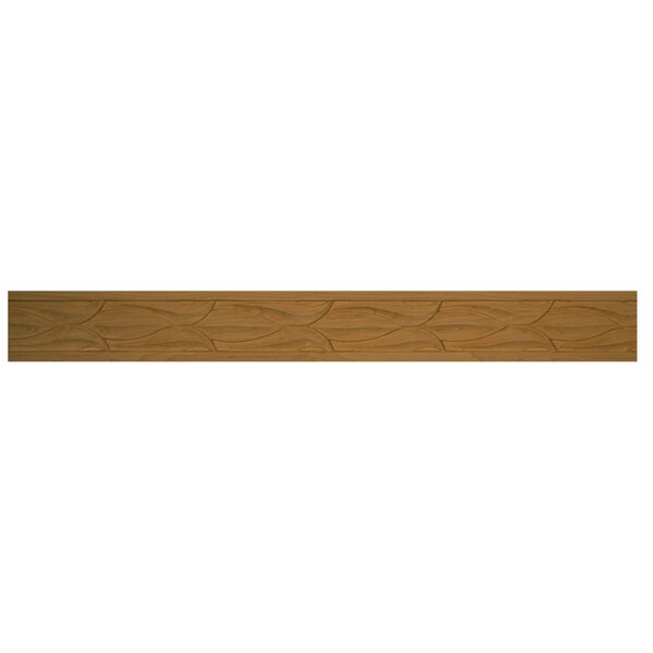 Osborne Wood Products 1 3/4 x 3/8 x 96 Acanthus Leaf Moulding in Hard Maple - 7401.96HM