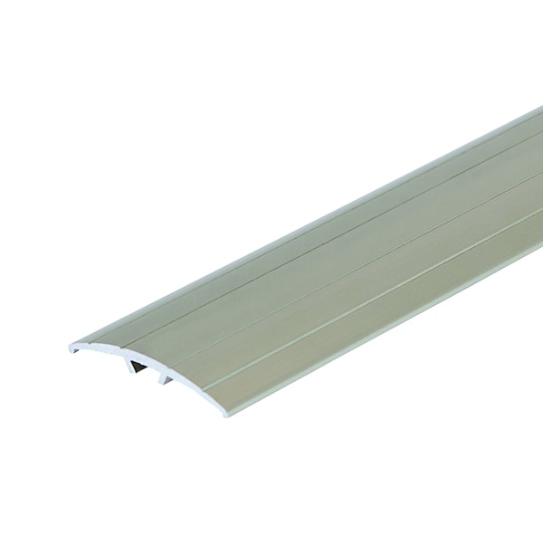 M-D Building Products Aluminum, Pewter, 36 in L, 72 in H, 1.5 in W - 43813