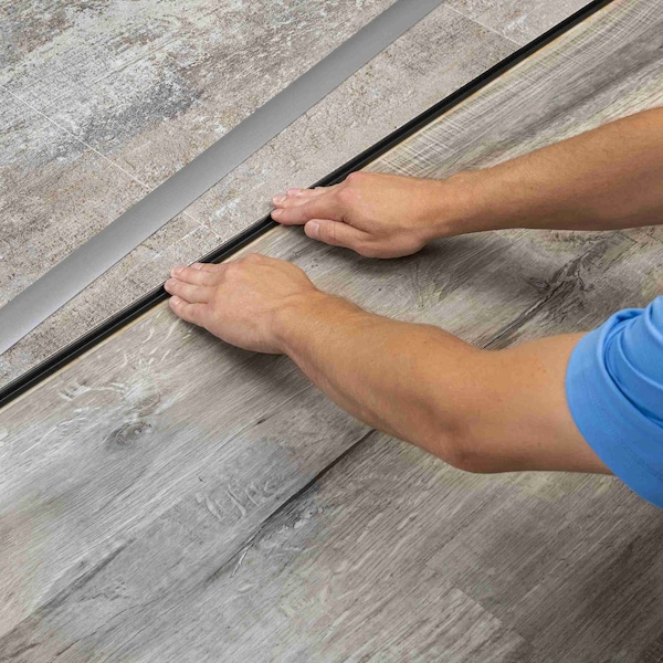 M-D Building Products Aluminum, Warm Gray, 36 in L, 1.75 in W - 31978