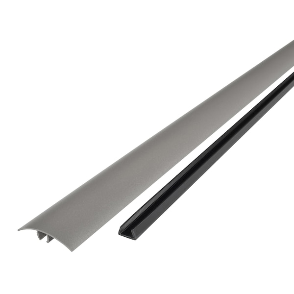 M-D Building Products Aluminum, Warm Gray, 36 in L, 1.75 in W - 31978