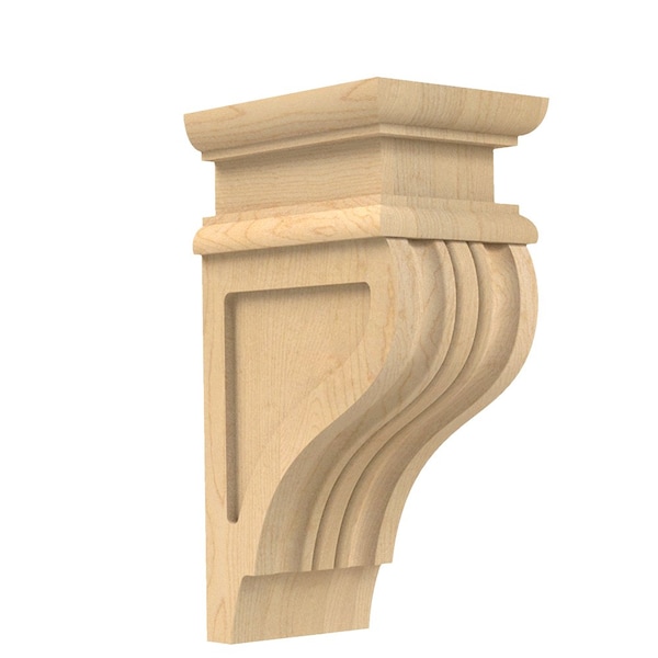 Designs Of Distinction Small Palladian Corbel - Red Oak - 01600318AK1