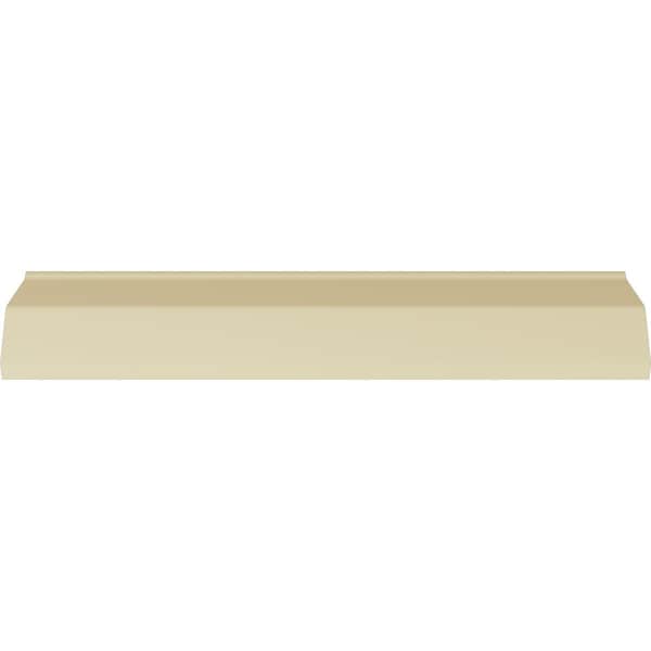 Ekena Millwork Polyurethane, 94-1/2 in L, 3-1/8 in H, Factory Primed - MLD03X02X03IR