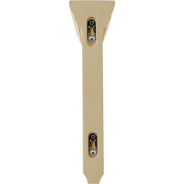 Ekena Millwork 3"W x 6 1/2"D x 12"H Large Rojas Wood Corbel, Maple - CORW03X06X12RJMA