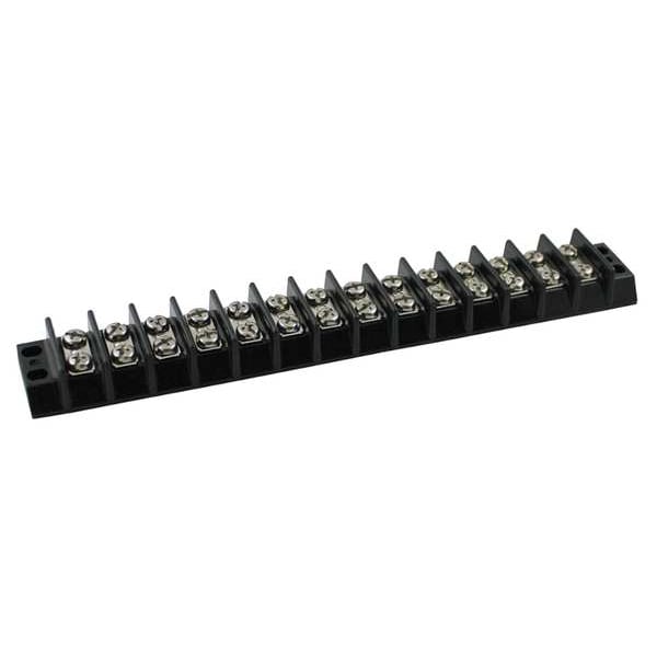 Zoro Select Terminal Strip, 30A, 14 Polos, 600VAC - 6ZEJ4