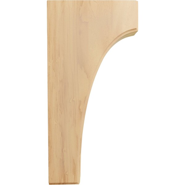 Ekena Millwork 1 3/4"W x 6"D x 12"H Clarksville Bracket, Red Oak - BKTW02X06X12CVRO