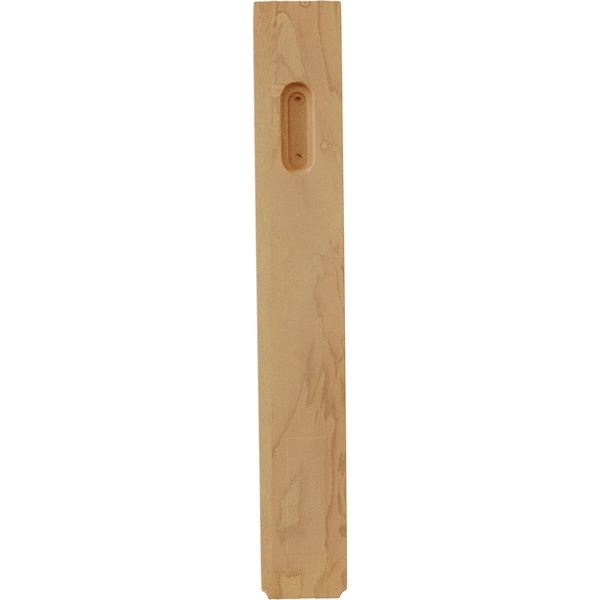 Ekena Millwork 1 3/4"W x 6"D x 12"H Clarksville Bracket, Red Oak - BKTW02X06X12CVRO