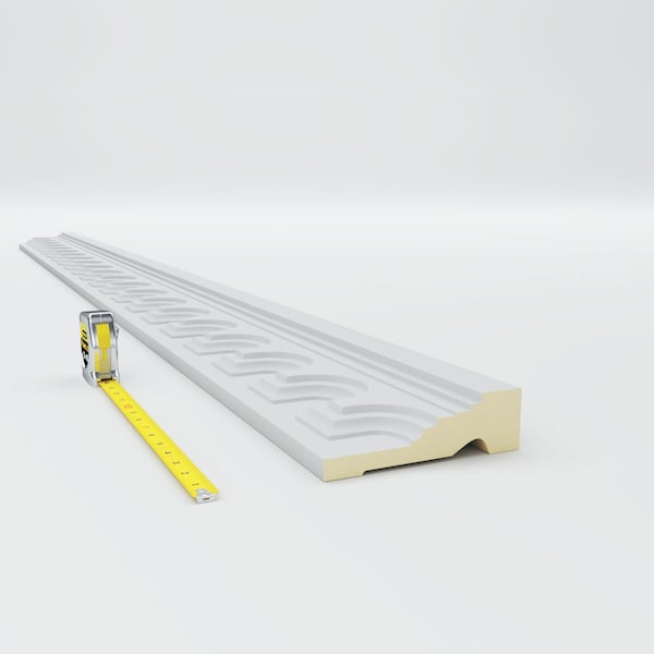 Ekena Millwork 6 7/8"H x 2"P x 94 1/2"L Heaton Frieze - MLD07X02HE