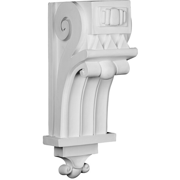 Ekena Millwork 8 1/8"W x 7 7/8"D x 20 1/8"H Middlesborough Corbel - COR08X08X20MD
