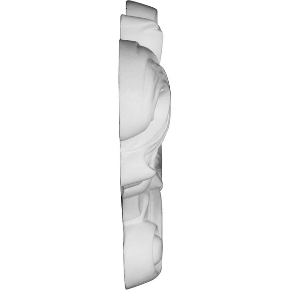 Ekena Millwork 6 5/8"W x 16"H x 1 1/4"P Medway Scroll Onlay, Right - ONL07X16X01ME-R
