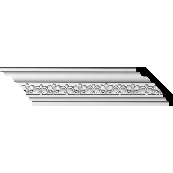Ekena Millwork SAMPLE - 2 3/4"H x 3 1/8"P x 4 1/4"F x 12"L Nexus Crown Moulding - SAMPLE-MLD02X03X04NE