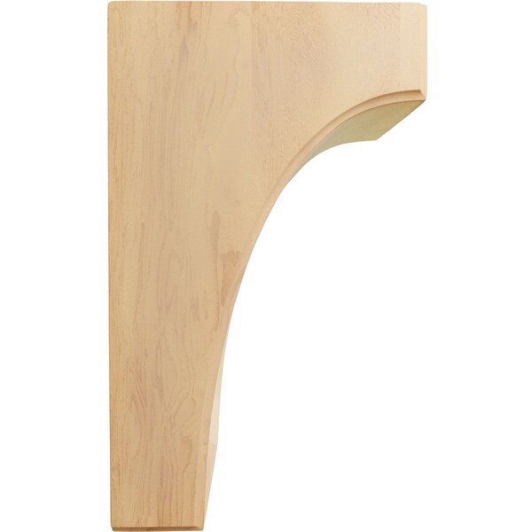 Ekena Millwork 5 1/4"W x 6"D x 10"H Clarksville Bracket, Red Oak - BKTW05X06X10CVRO