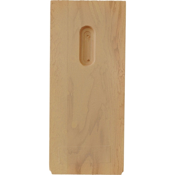Ekena Millwork 3 1/2"W x 6"D x 8"H Clarksville Bracket, Red Oak - BKTW04X06X08CVRO