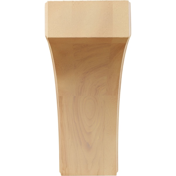 Ekena Millwork 3 1/2"W x 6"D x 8"H Clarksville Bracket, Red Oak - BKTW04X06X08CVRO