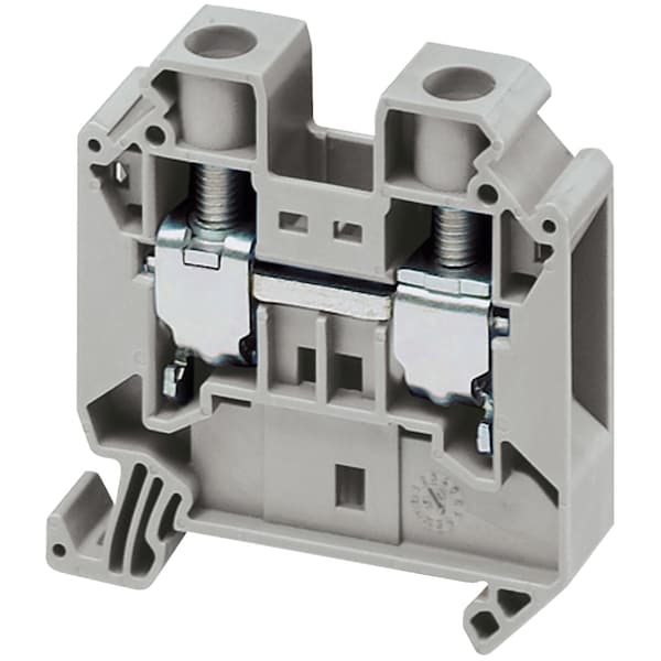 Bloque de terminales Schneider Electric, Linergy TR, gris, 16mm2, paso a través, 2 puntos, set de 10 - NSYTRV162