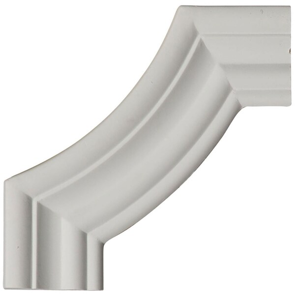 Ekena Millwork Panel Molding Corner, Polyurethane, 6 in H, 6 in W - PML06X06OX