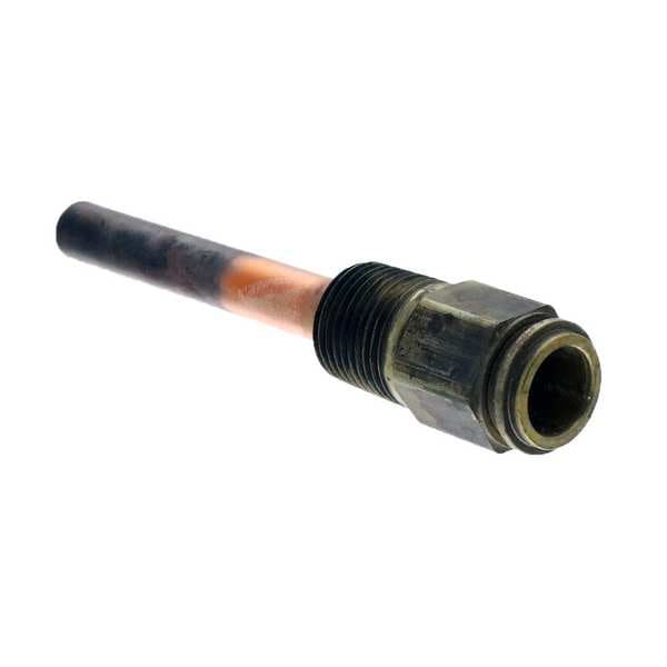 Honeywell Immersion Well, Copper, 1/2NPT, 1-1/2 Depth - 123869A