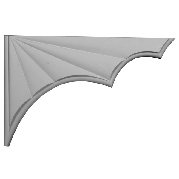 Ekena Millwork 11 1/4"W x 7 1/4"H x 1/2"P Salem Stair Bracket, Right - SB11X07SA-R
