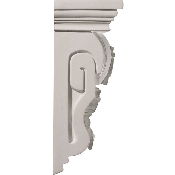 Ekena Millwork 6 3/4"W x 4 3/8"D x 10 3/4"H Oak Leaf Corbel - COR06X04X10OA