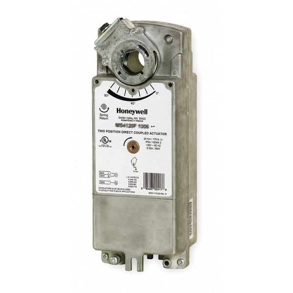 Honeywell Electric Actuator, -40 to 130F, 2 SPDT - MS4120F1204/U