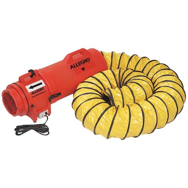 Allegro Industries Conf. Sp Fan, Axial, 15 ft. Duct - 9533-15