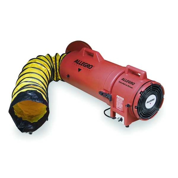 Allegro Industries Conf. Sp Fan, Axial, 15 ft. Duct - 9533-15