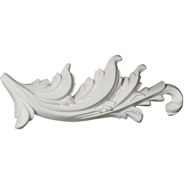 Ekena Millwork 3 1/8"W x 9 1/8"H x 7/8"P Robin Scroll Onlay, Right - ONL03X09X01RB-R
