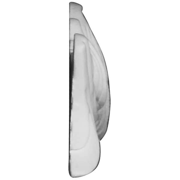 Ekena Millwork 3 1/8"W x 9 1/8"H x 7/8"P Robin Scroll Onlay, Right - ONL03X09X01RB-R
