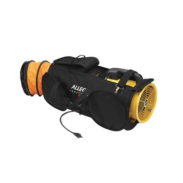 Allegro Industries Conf. Sp Fan Air Bag, Axial, Dia 8 In - 9535-08