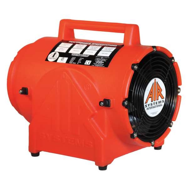 Air Systems Intl Conf. Space Fan, Axial, 1/3HP, 8 In., 115VAC - CVF-8AC