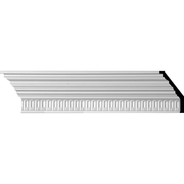 Ekena Millwork SAMPLE - 6 1/2"H x 5"P x 8 1/4"F x 12"L, (1" Repeat), Berkshire Crown Moulding - SAMPLE-MLD06X05X08BE