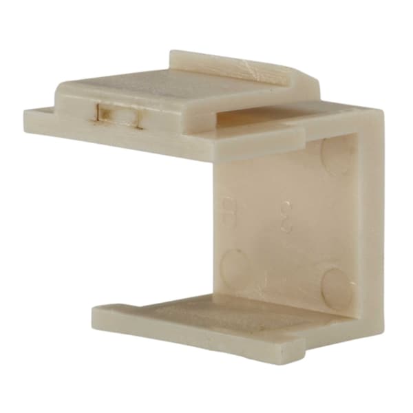 Placa de pared para conectores telefónicos en blanco de Midwest Fastener, paquete de 8 - 930952