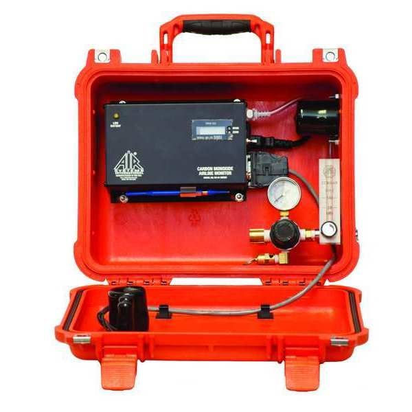 Air Systems Intl CO Monitor, Portable, Intrinsically Safe - CO91-14IS